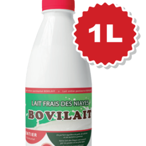 Lait entier pasteurisé (1litre)