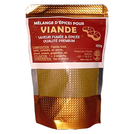 Mélanges d'épices pour Viande (100g)